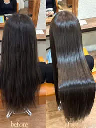 【髪を綺麗に育てる】天使ノストレート🪽