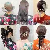 🌸卒業式ヘアセット➕着付け🌸