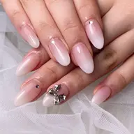 【オフなし】GELカラーグラデーション❤️💛🤍