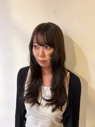 顔まわりデザインカット+one color🪷✨（set menu割）
