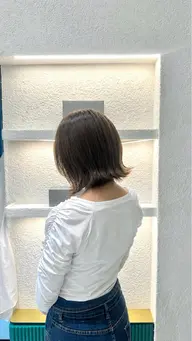 【モデルメニュー】ワンカラー + ヘッドスパ🫧