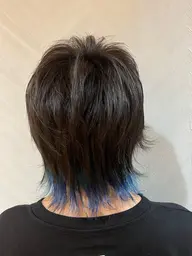 カット&インナーカラー&オンカラー