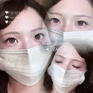 【𝐿𝐸𝐷ワンホン マツエク🐈⬛ 🎀120〜140本🤍】※オフ別途¥550(目元撮影/口コミ可能な方限定)