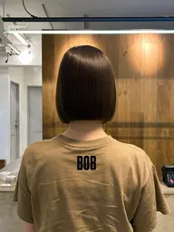 ぱつっと bob cut+オージュアクイックトリートメント
