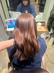🌳U24 透明感が欲しい方におすすめ🆕♡ブリーチなしダブルカラー＋1stepトリートメント🌳