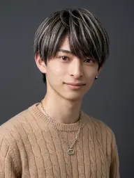 【18時~】🍁メンズ🍁メッシュキャップハイライト+カラー+カット