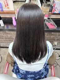 髪質改善酸熱トリートメント+トーンダウンカラー🖤⋆͛*͛