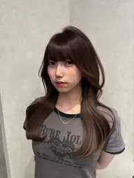 👑 人気No.1 👑 レイヤーカット➕カラー 【¥5000】 グレージュ.ベージュ.オリーブ.寒色.暖色など✨️