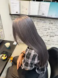 カット、ダブルカラー、トリートメント