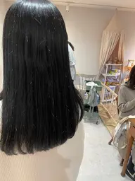 カット&前髪のみ縮毛矯正