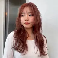 【🚨ブリーチなしで明るくしたい方おすすめ‼️】似合わせカット✂️➕ブリーチなしWカラー🫐➕保湿トリートメント✨
