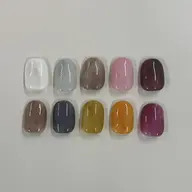 【hand/オフ込】🌈9/1〜9/6限定!タイムセール🌈 10色限定!ムラ塗りワンカラー🍒