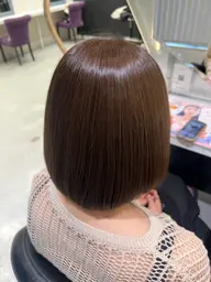 うる艶カラー➕髪質改善トリートメント🫧