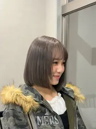 【18:00以降限定】🌸ケアブリーチ＋オンカラー＋超音波トリートメント🌸