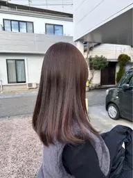 【6月限定クーポン🌼】垢抜けワンカラー🤍➕韓国式水トリートメント付➕メンテナンスカット