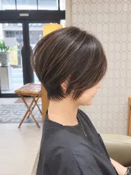 【白髪が気になる方必見❗️】カット+白髪ぼかしカラー+トリートメント
