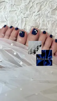 【オフ無】フット👣ワンカラー(マグネット.ミラー.フラッシュ可)