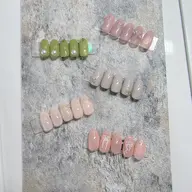 【オフなし】長さだし＋月替わりアート（シンプル）