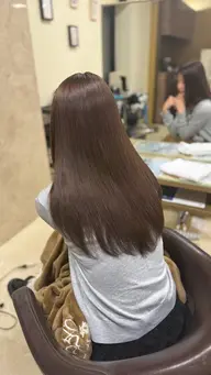 酸性ストレート リタッチ ＋トリートメント