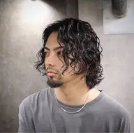 【ツイストスパイラルパーマ】無造作な束感×立体感で垢抜けメンズに🔥