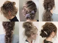 【お仕事/結婚式(ブライダル)/二次会】ヘアセット🦋