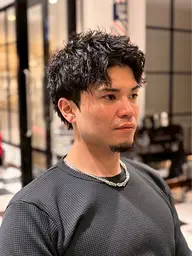 メンズヘアセット