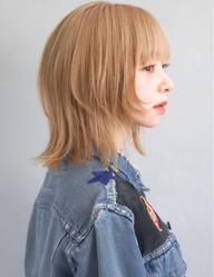 【✨今名古屋で流行りの✨】ハッシュカット💇‍♀️✖️ブリーチダブルカラーカット💇‍♀️