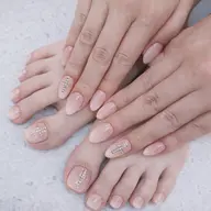 【オフ込み】💅🦶🏻フット&ハンド✋シンプルデザイン