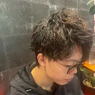 【カット➕ニュアンスパーマ、フェザーパーマ】