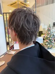 🎨メンズハイライト🎨✂️カット✂️+🌈ダメージケアブリーチ🌈