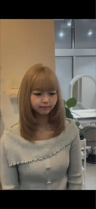 レイヤーカット(顔周りのみ)🎀