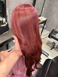 ブリーチリタッチ＋オンカラー(中明度)🫧✨