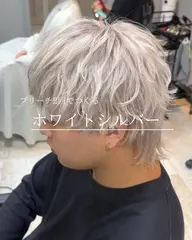 《メンズ限定》カット×ダブルカラー(ブリーチ込)