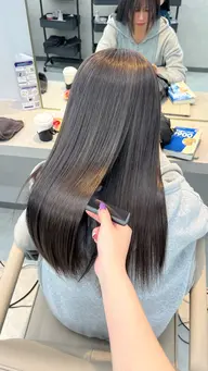 [艶髪]縮毛矯正×クイックトリートメント🐰     北千住/艶髪/ロング/ボブ/