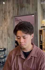 当日限定メンズカット+シャンプーブロー