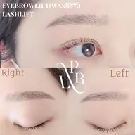 【人気No.1】【美眉スタイリング(Wax脱毛)】✕【LASHLIFT】