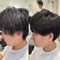 メンズカット✂︎+縮毛矯正✨【土日祝+¥1,000】