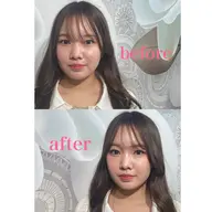 韓国風フルメイク+ヘアセット（巻きおろし）🌼