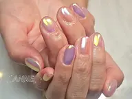 HAND オフあり!🪞10本ミラーネイル💛