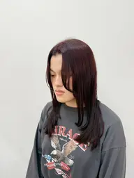 【お試しに◎】カット＋プレミアム艶カラー＋ナノバブル美髪ケア