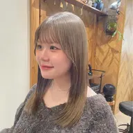 🫧透明感たっぷりブリーチカラー✨➕ミルボントリートメント