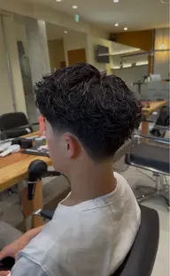 SNS大バズり中🔥 大人パーマ✨ カット+ピンパーマ💪