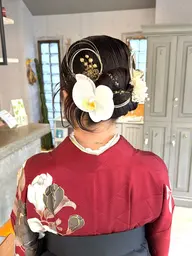 🌸振袖着付けヘアセット¥17600🌸