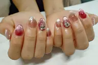 🌻ハンドネイル(マグネットワンカラー)付替オフ込