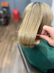 外国人風ダブルカラー☆+高級トリートメント