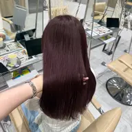 【 高発色カラー🫒🍒 】➕Aujua 2step トリートメント