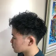 ✨メンズ限定✨ご新規様カット+パーマ+眉カット¥11990
