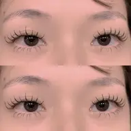 🎀LEDマツエク(フラットラッシュ)120本🎀(オフ込)/コーティング付💫