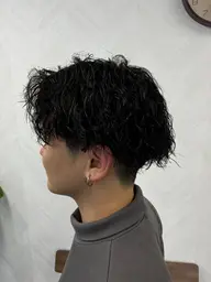 カット+ツイストスパイラルパーマ🌀