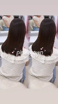 カラー＋髪質改善トリートメント🌸